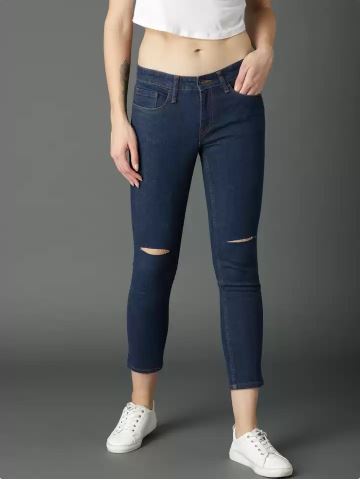 60% Off on Women Blue Jeans- Flipkart